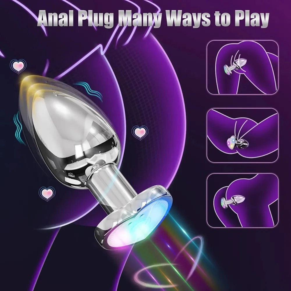 Plug anal lumineux