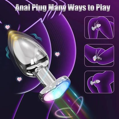 Plug anal lumineux